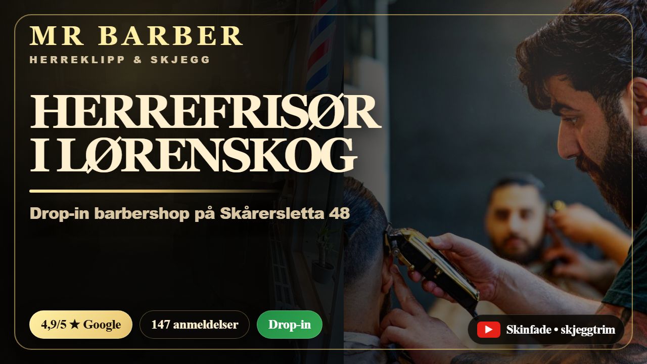 Videominiatyr for Mr Barber Lørenskog